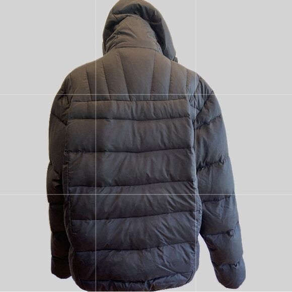 McKinley Black Hooded Puffer Jacket XL - Picture 2 of 5